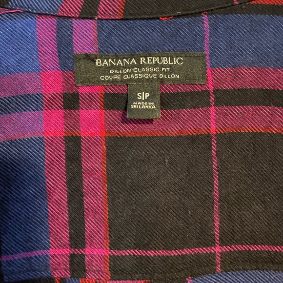 Banana Republic Dillon Classic Fit button front Flannel - Picture 3 of 5